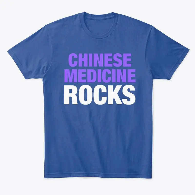 Chinese Medicine Rocks Purple