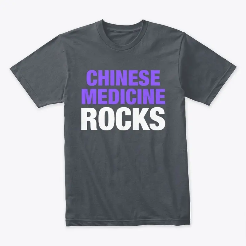 Chinese Medicine Rocks Purple