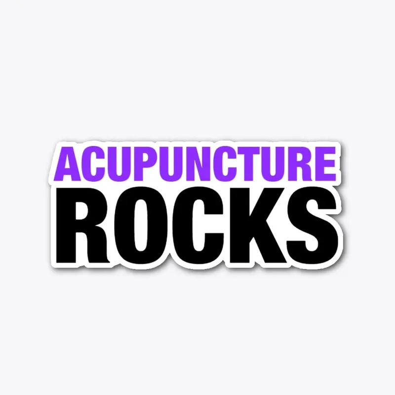 Acupuncture Rocks Purple