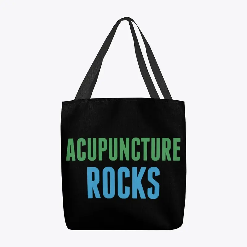 Acupuncture Rocks Tote Bag