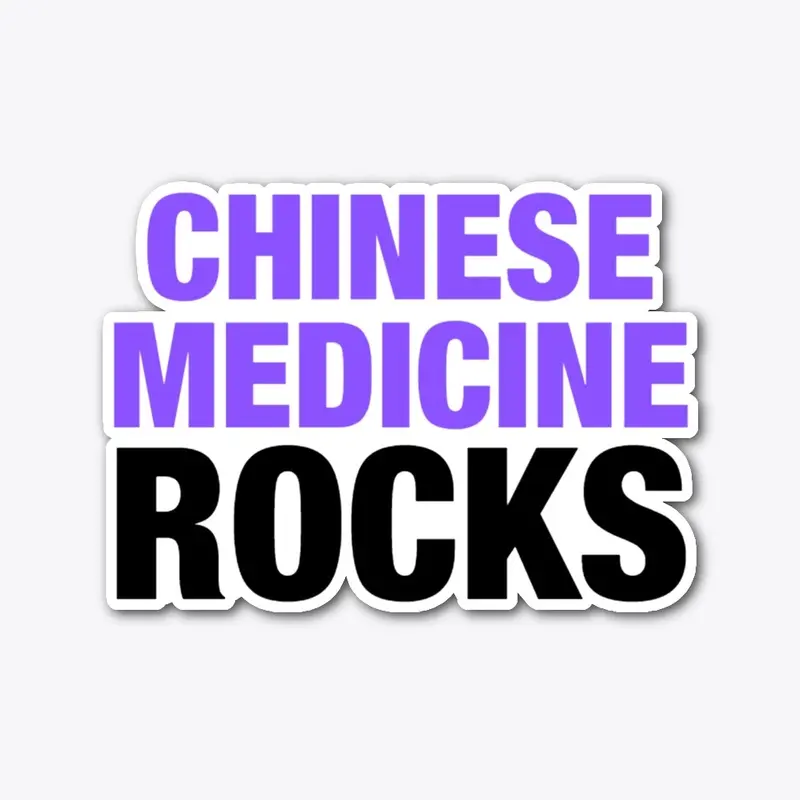 Chinese Medicine Rocks Purple