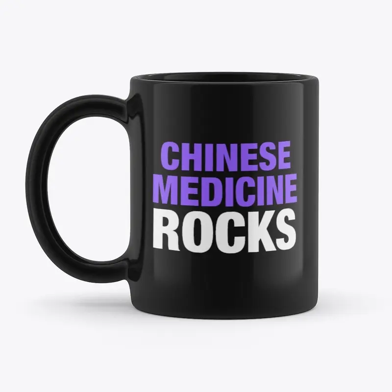 Chinese Medicine Rocks Purple