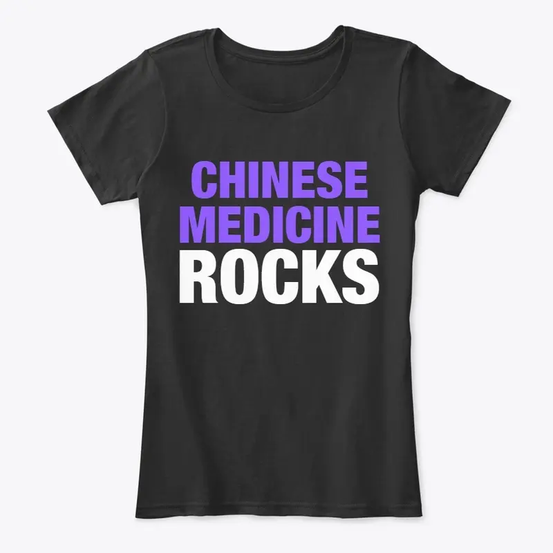 Chinese Medicine Rocks Purple