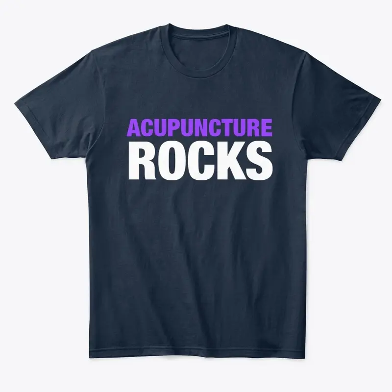 Acupuncture Rocks Purple